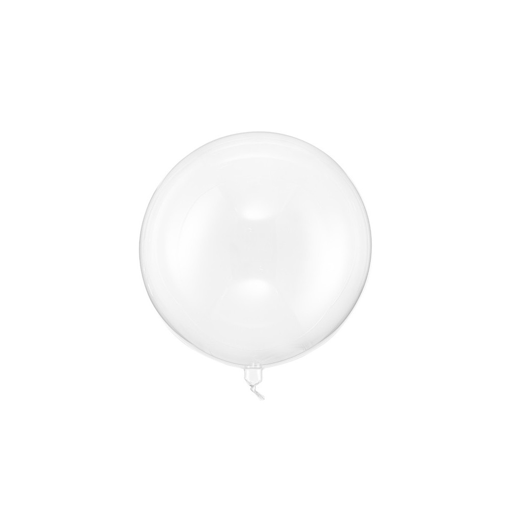 Ballon en mylar Boule - 40cm - transparent