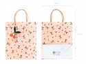 Sacs cadeaux Cerises 32 cm