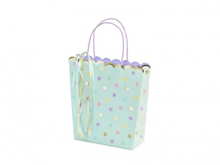 Sacs cadeaux Etoiles 23 cm