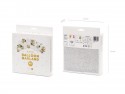 60 Guirlande de ballons - blanc et or