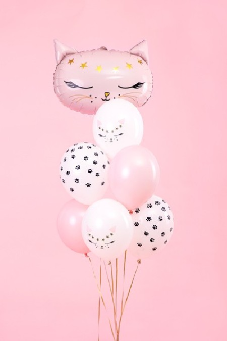 50 Ballons 30 cm - chat -...