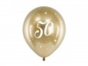 6 Ballons Glossy 30 cm - 50- ors
