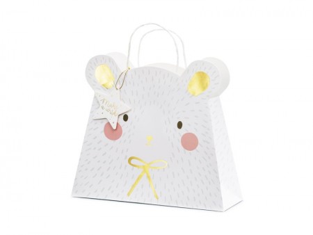 Sac cadeau ours polaire