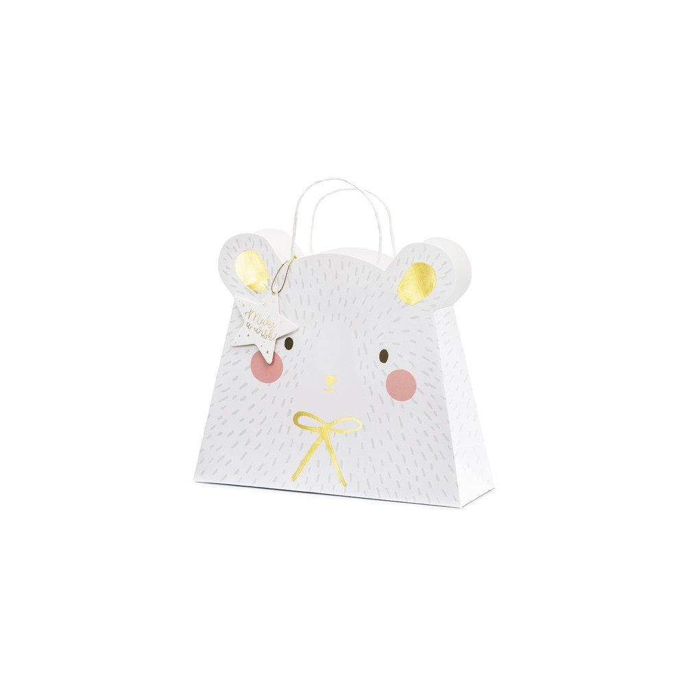 Sac cadeau ours polaire