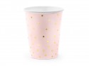 6 Gobelets à Pois - rose clair