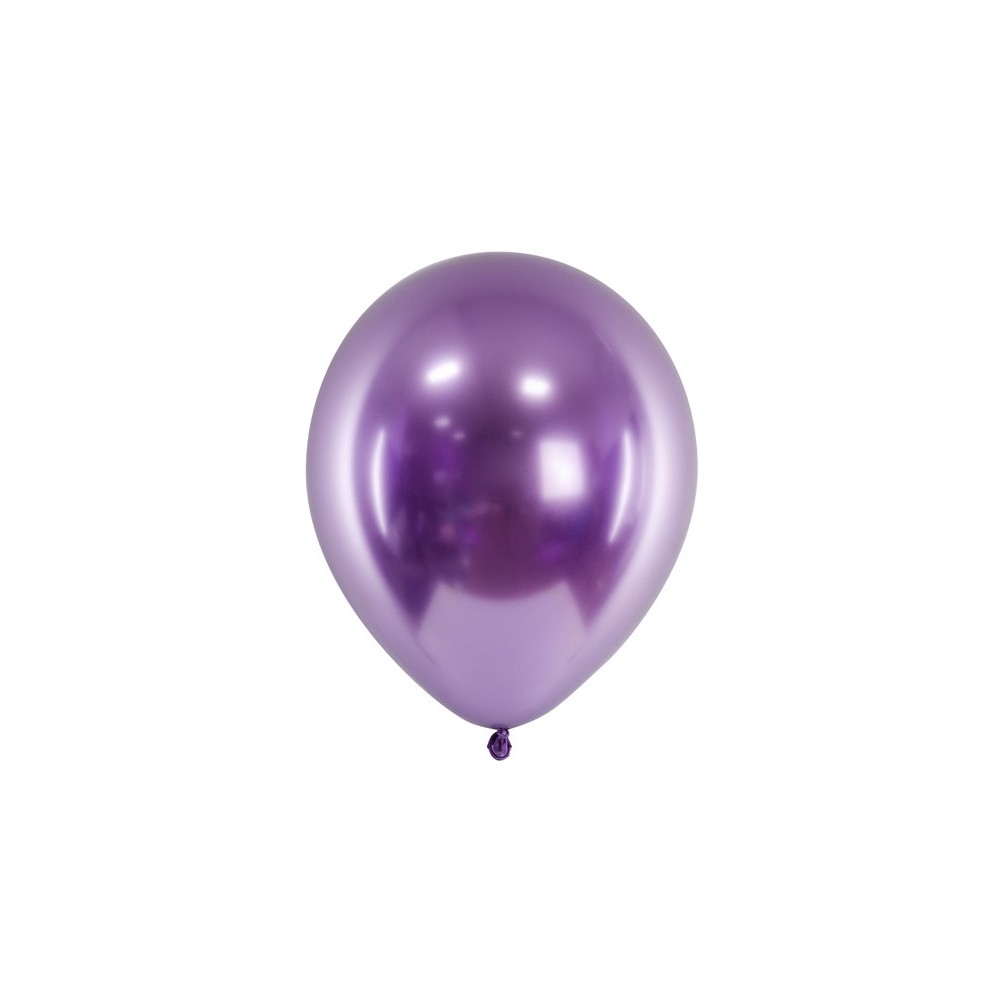 10 Ballons Glossy 30 cm - violet