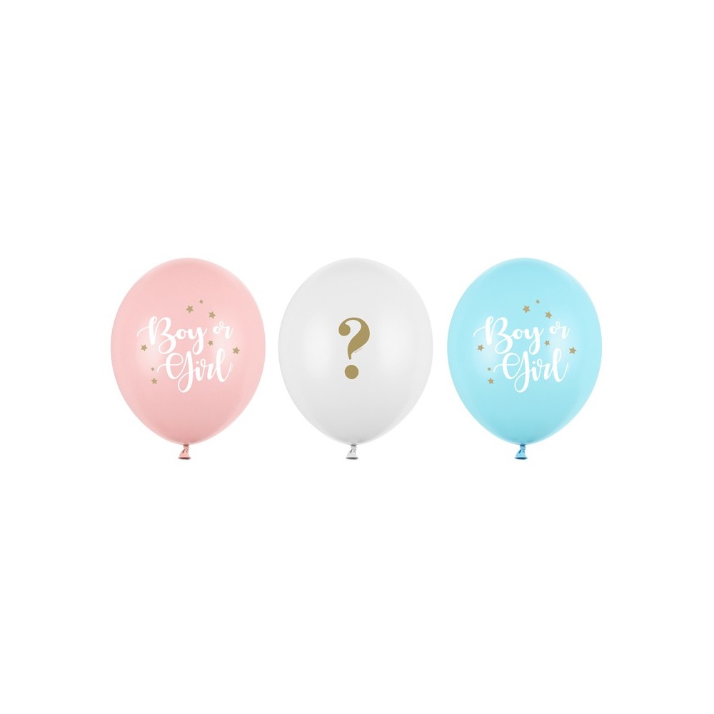 50 Ballons Strong 30 cm - Garçon ou Fille