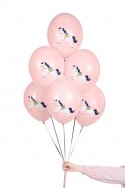 50 Ballons Strong 30 cm - - cheval - Rose pâle pastel