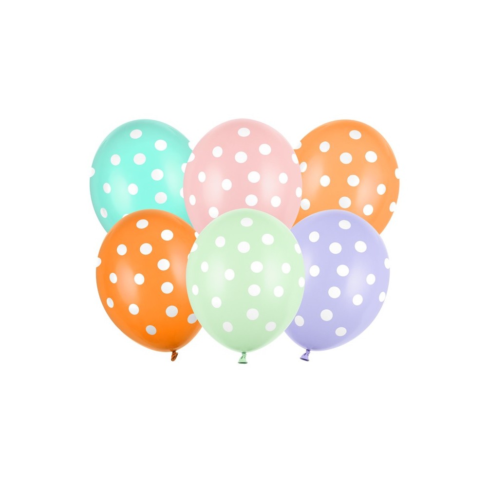 50 Ballons Strong 30 cm - Pois