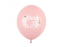 6 Ballons 30 cm - Mom to Be - Pastel Pale Pink