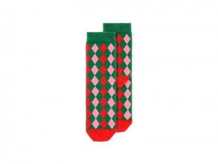 Chaussettes de Noël Rhombus...