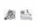 25 Ballon en mylar Etoile - 12cm - argent