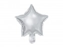 25 Ballons en mylar Etoile - 25cm - argent