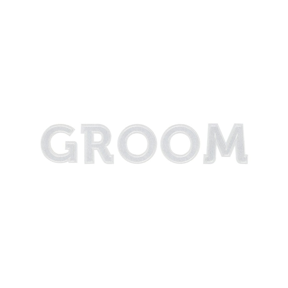 Patch GROOm - blanc