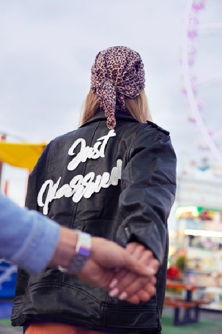 Patch Just Married - blanc