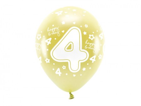 6 Ballons Eco 33 cm -...