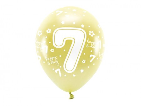 6 Ballons Eco 33 cm -...