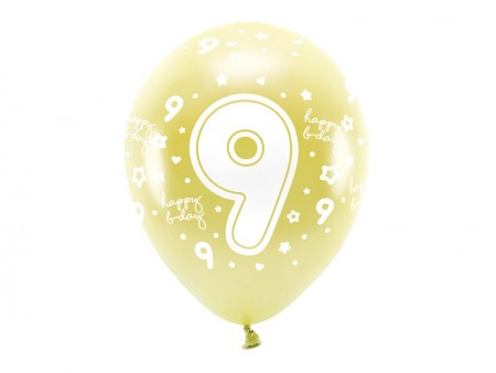 6 Ballons Eco 33 cm -...