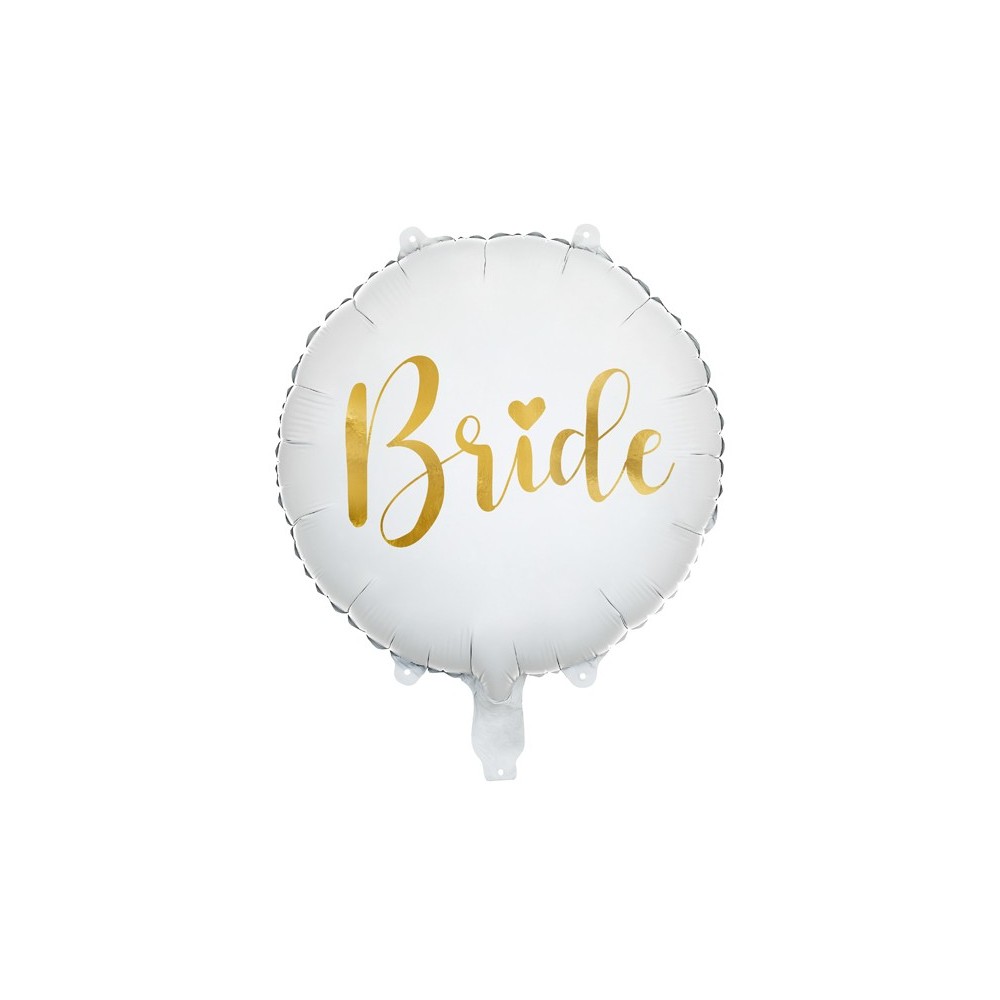 Ballon mylar Bride - blanc