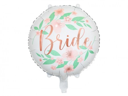 Ballon mylar Bride - Fleurs...