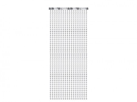 Rideau - Etoiles - argent