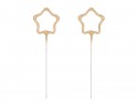 2 Cierges d'etoile - en or