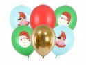 6 Ballons 30 cm - Candy land - mix