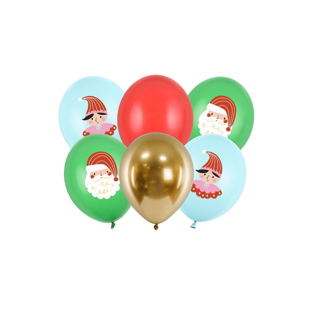 6 Ballons 30 cm - Candy land - mix