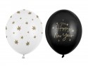 50 Ballons 30 cm - Happy New Year - mix