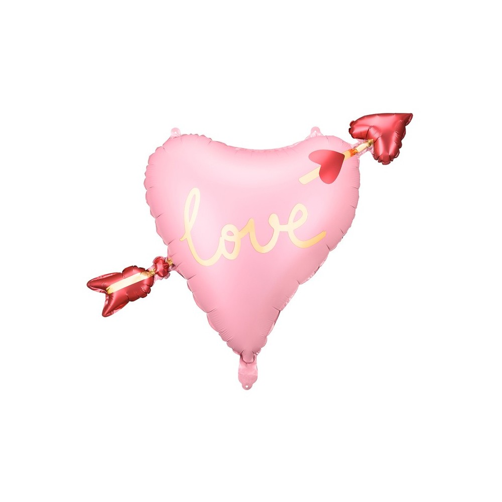 Ballon mylar Coeur avec flèche