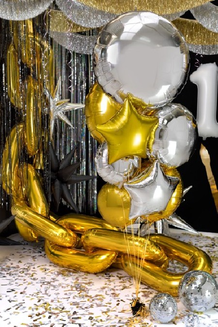 Ballon mylar rond Pastille...