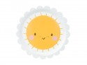 6 Assiettes Soleil - 18 cm