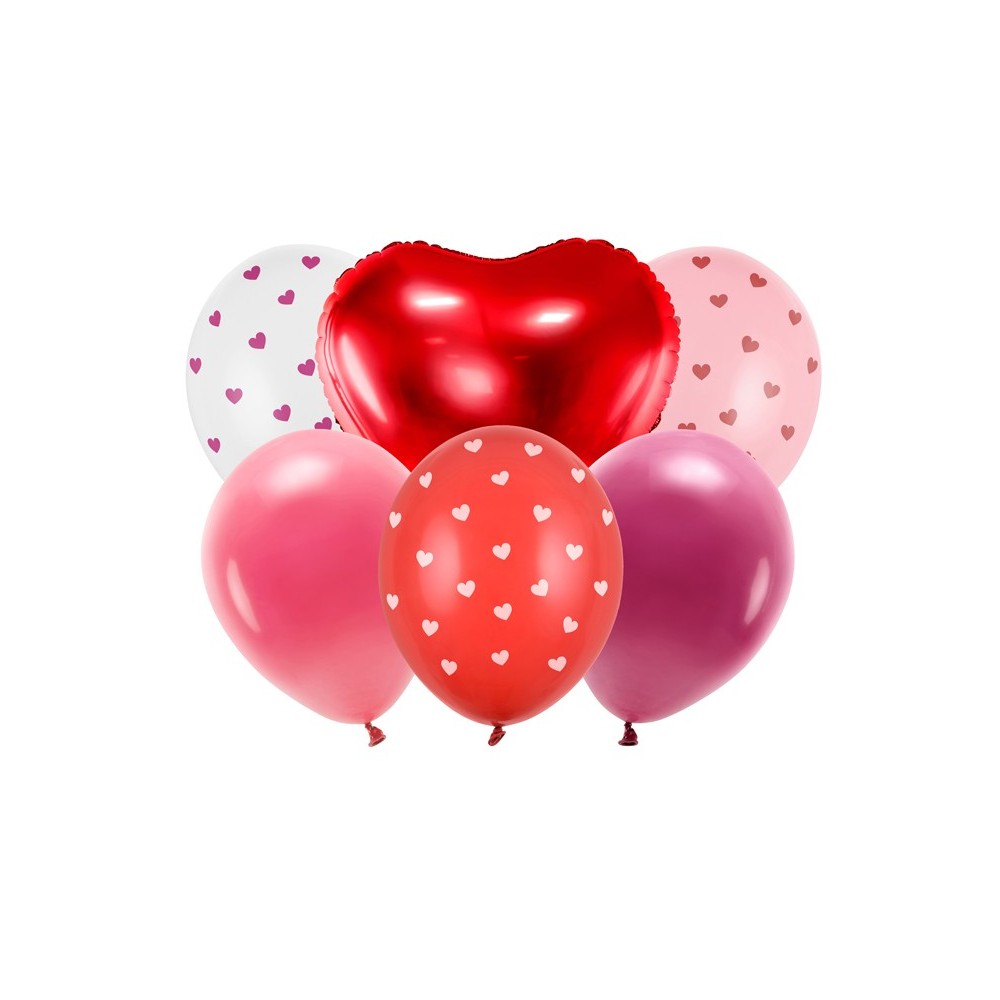 6 Jeu de ballons Be mine valentine