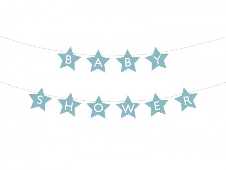 Bannière Baby shower - bleu...
