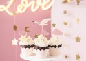 7 
Cupcake Cake topper - Cigogne