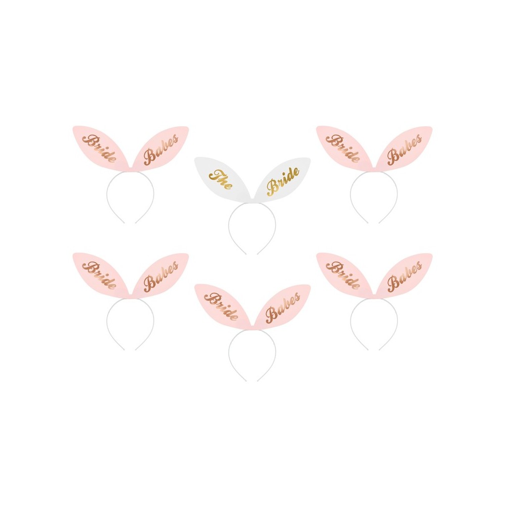 6 Serre-têtes Bride Squad