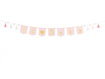 Banniére en coton Oh baby...