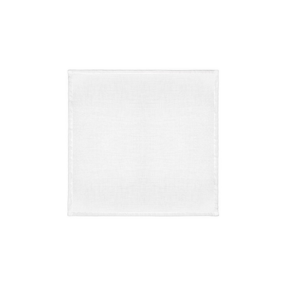 4 Serviettes de table en tissu - blanche