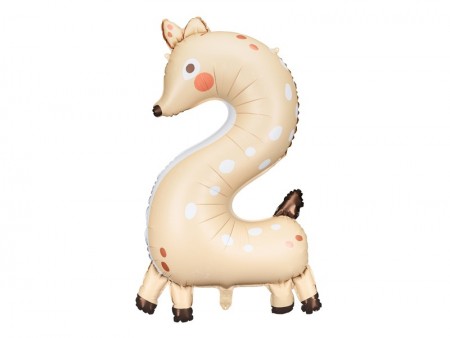 Ballon mylar Chiffre 2 -...