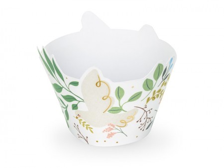 6 Moules à muffins Fleurs