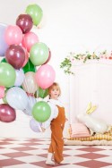 100 Ballons Strong 30 cm - Pastel Prune