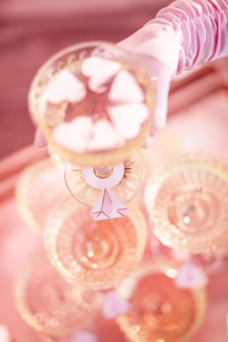 10 Marqueurs de verre Anneaux