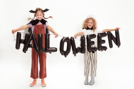 Ballon mylar Halloween - noir