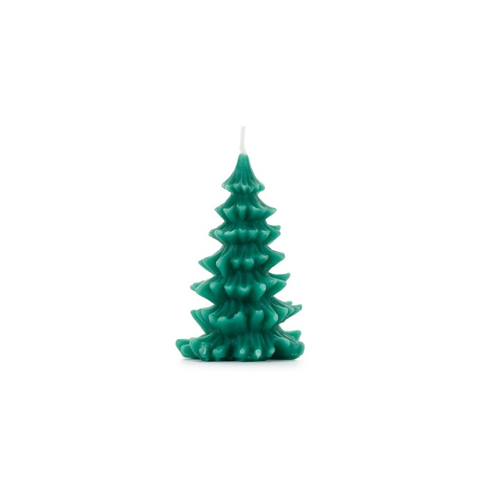 Bougie Sapin de Noël - vert foncé