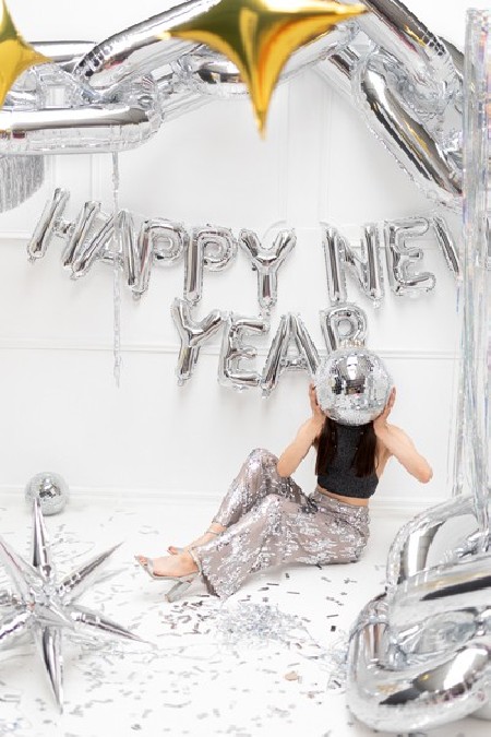 Ballon en mylar Happy New...