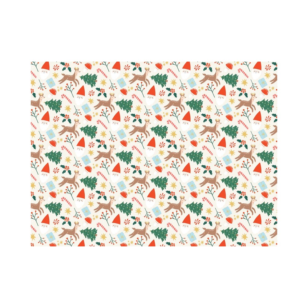 Papier d'emballager - Joyeux noël