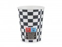 6 Gobelets Drapeau à damier