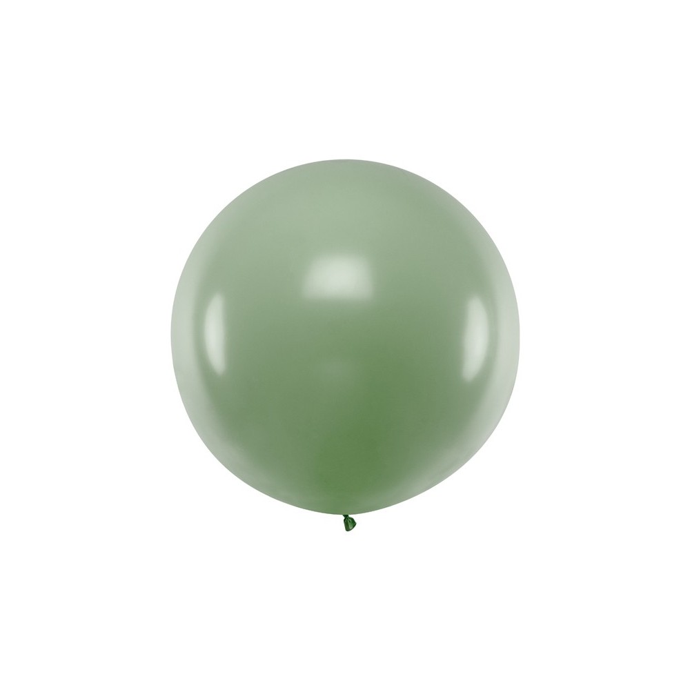 Ballon rond 1 m - Pastel Rosemary Green