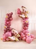 100 Ballons Strong 27 cm - Pastel Wild Rose