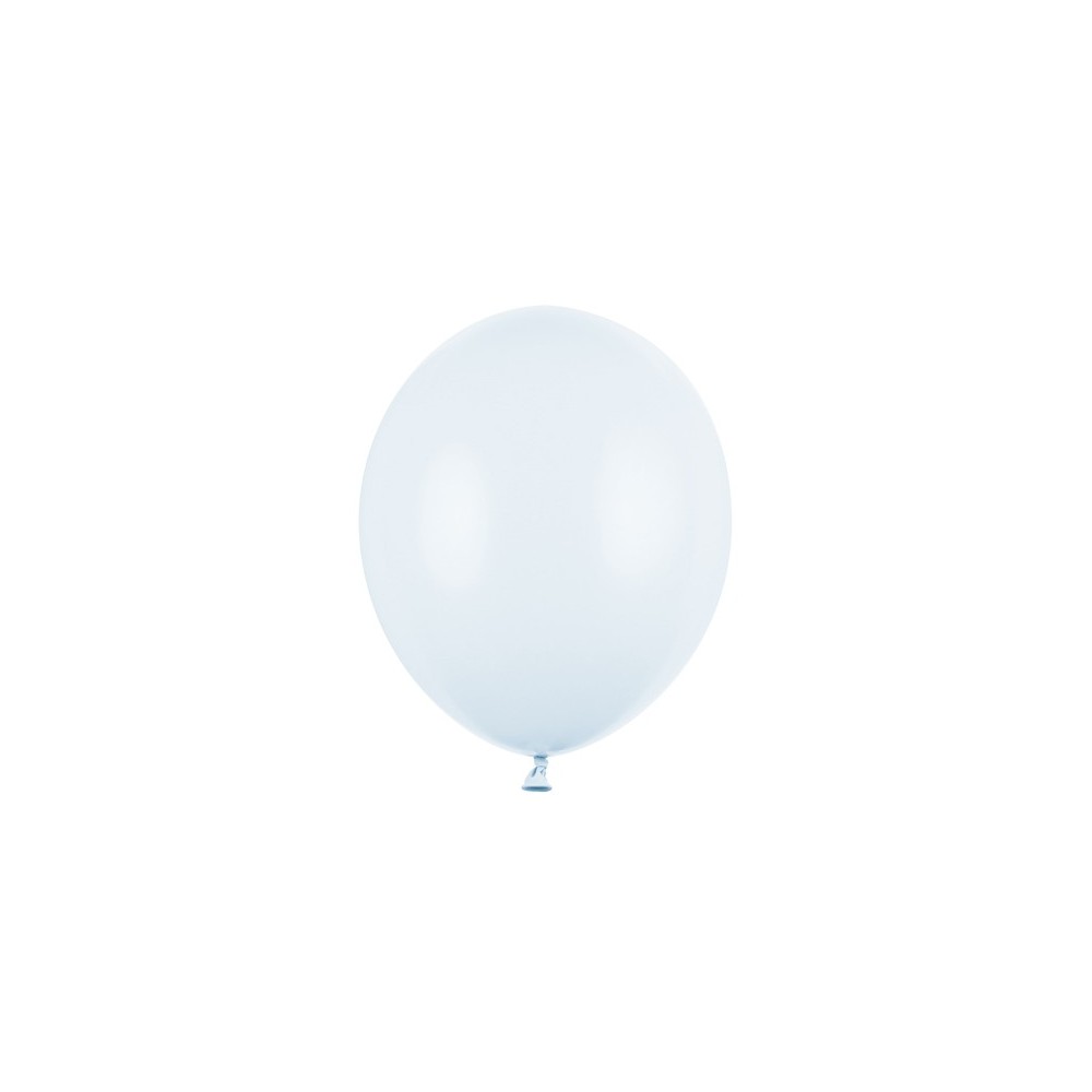 100 Ballons Strong 27 cm - Pastel Light Misty Blue